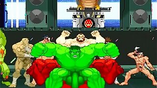 M.U.G.E.N.r-18 DEUX - Hulk VS Rulk